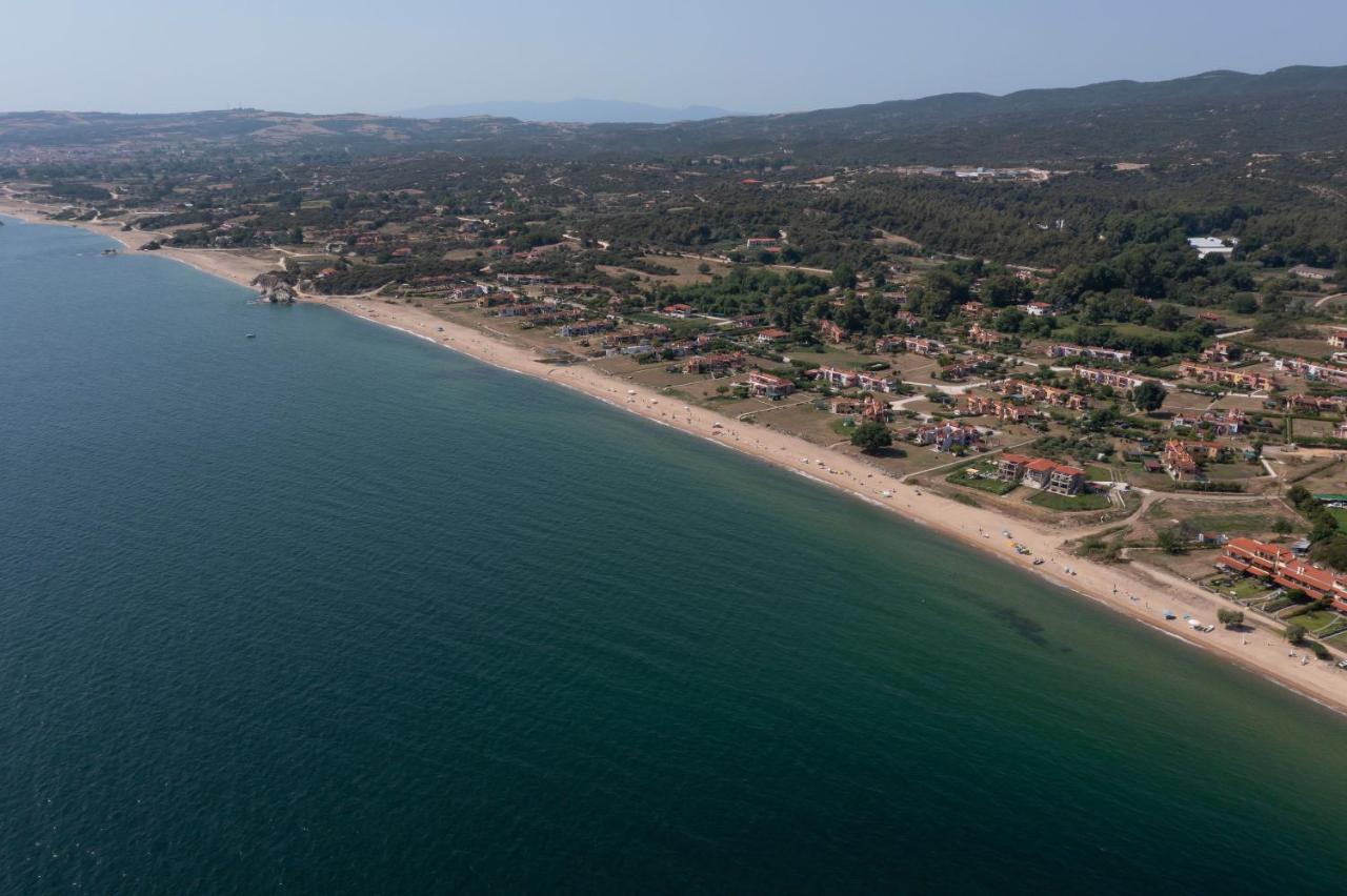 Katevi Luxury Seafront Villa Ierissós Ngoại thất bức ảnh